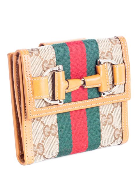 tri fold gucci wallet|Gucci GG Supreme tri.